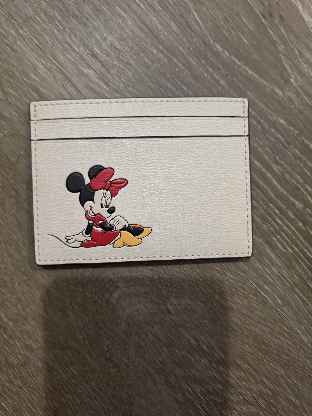 Disney X Kate Spade New York Minnie Small Slim Card Holder/ Pencil Pouch